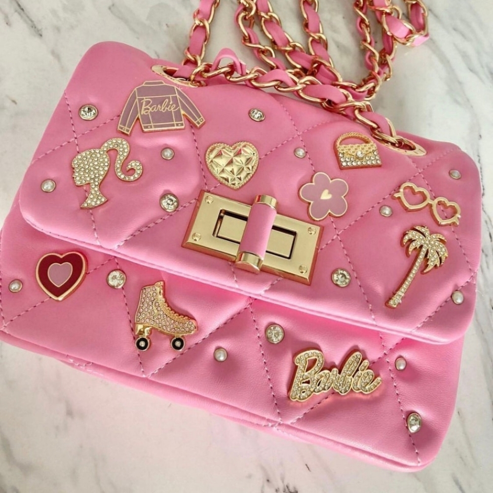 Barbie x Aldo Crossbody Quilted Charm Handbag 💗